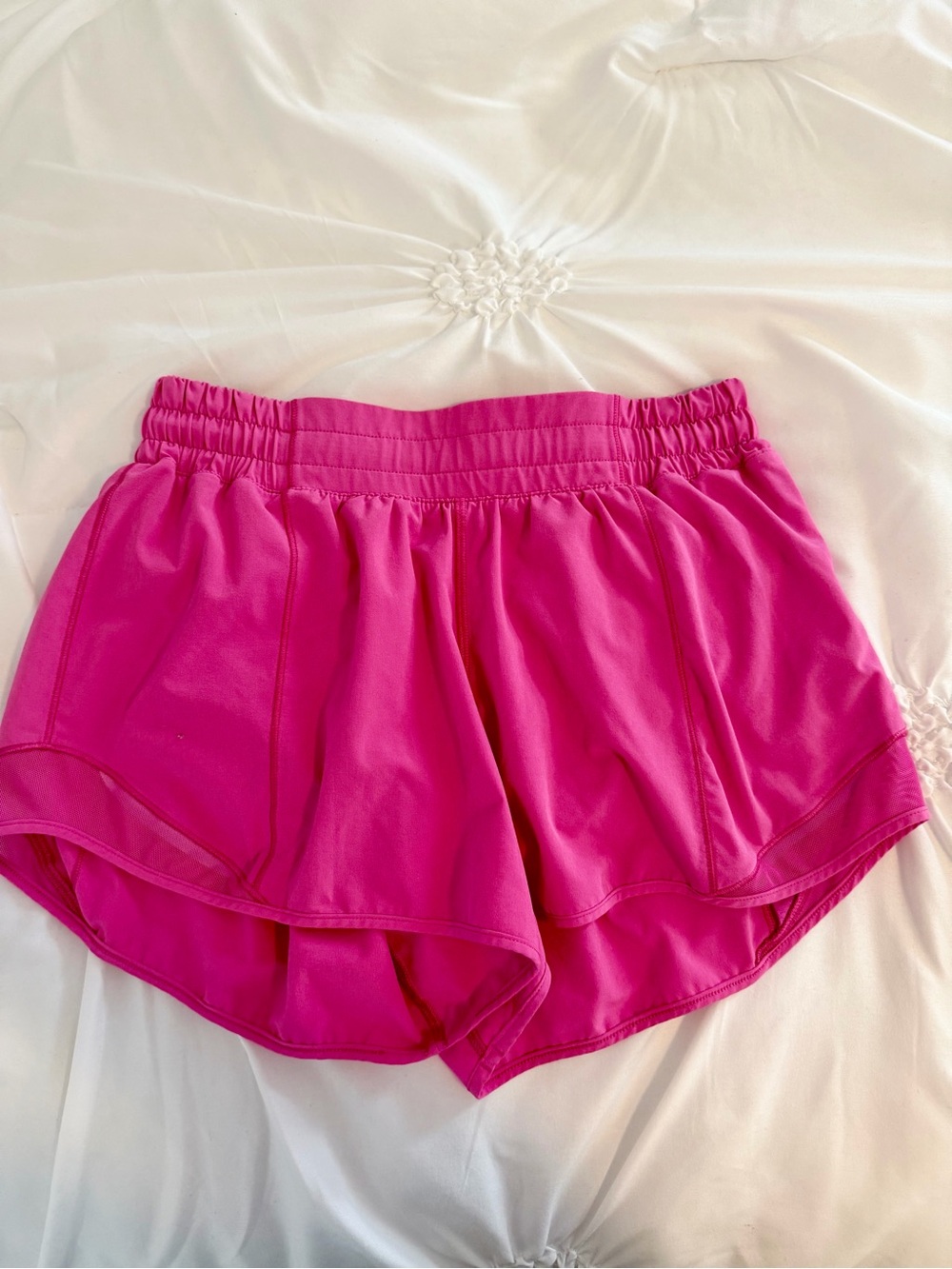 Lululemon Women’s Pink Active Running Shorts - Size 6